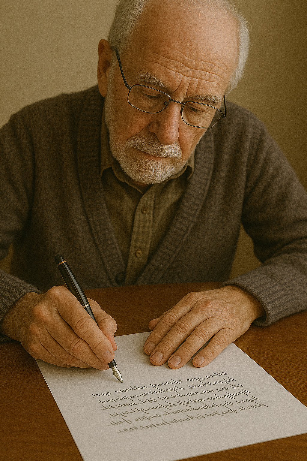 Testamento hecho a mano u ológrafo